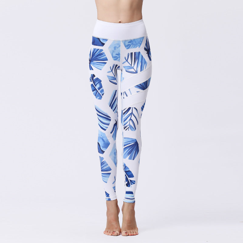 Yoga Pants Quick-Drying Leggings Digital Printing Pants