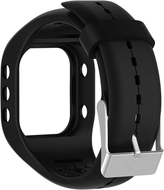 Watch Strap Compatible with Polar A300,Adjustable Silicone Sports Strap Replacement Band for Polar A300 Smart Watch
