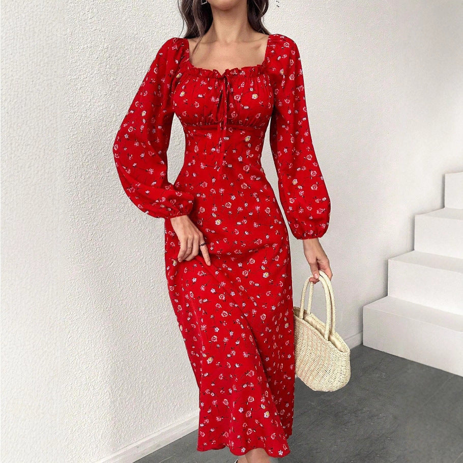 Resort-style Belted Maxi Dress Womens Clothing