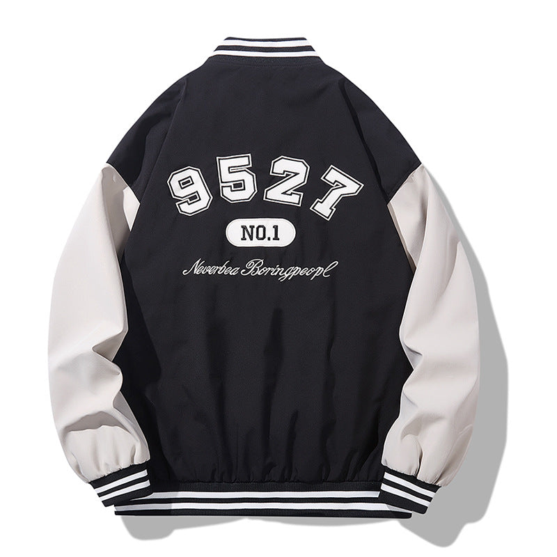 Teenage Couple Loose Casual Coat Male