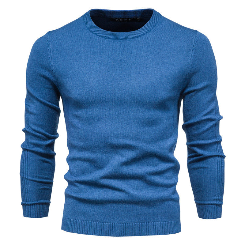 Thickened Sweater Men's Round Neck Slim Fit Men's Sweater Men's Knitwear Top