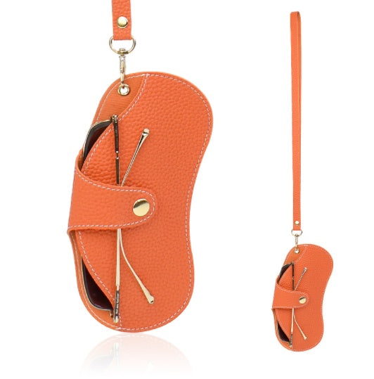 Hanging Neck Myopia Glasses And  Anti Pressure Storage Box