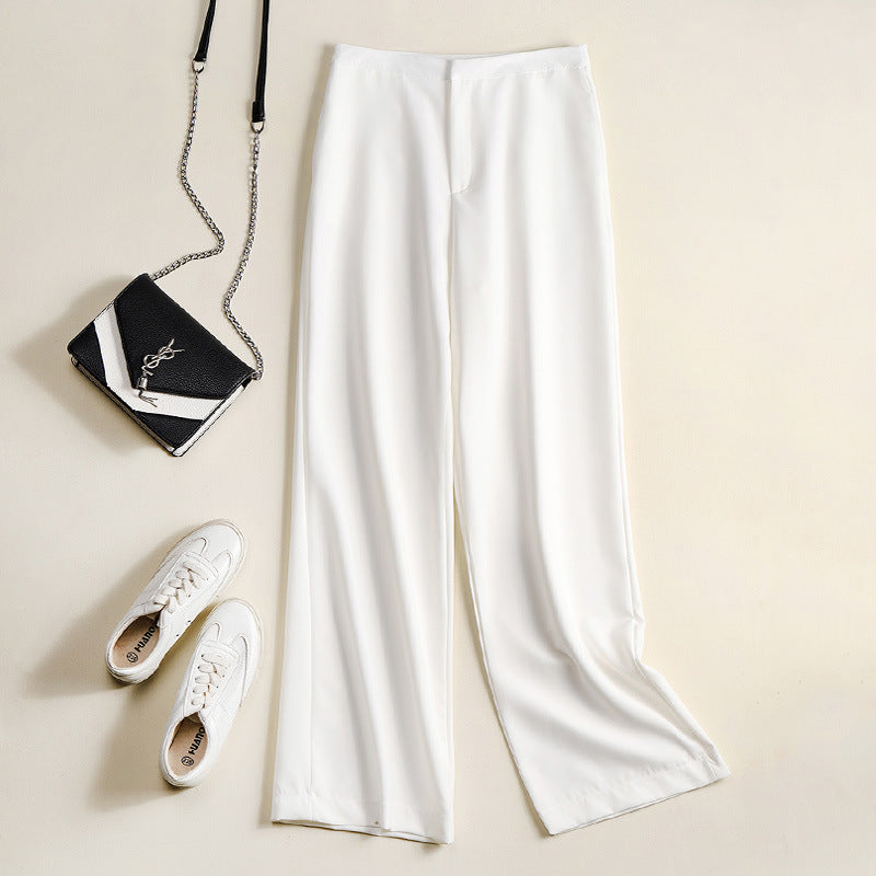 High waist casual pants