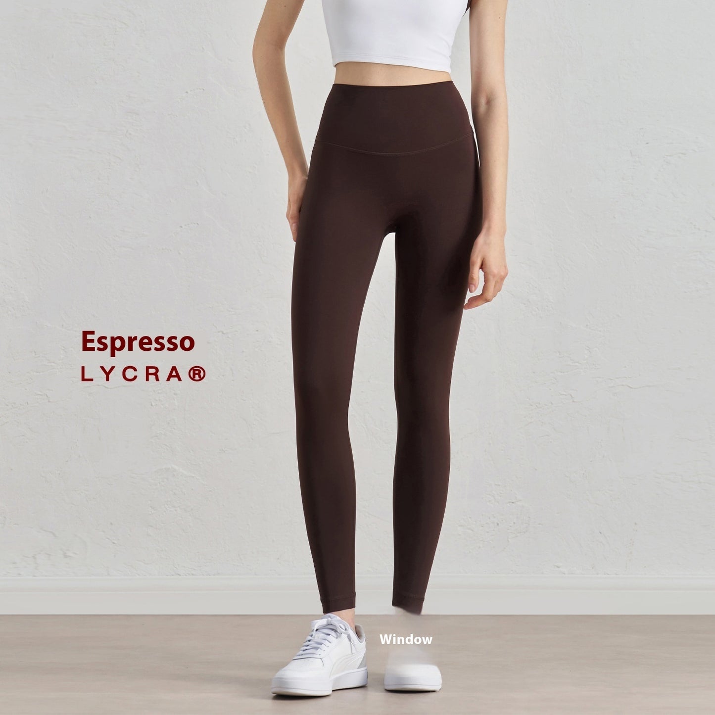 Yoga Pants Nude Feel High Waist Peach Hip Slim Fit Fitness Pants Female