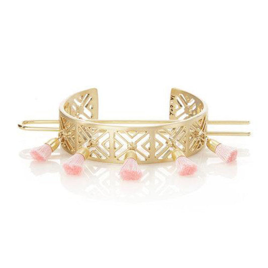 Wooden hairpin ball head fashion hairband