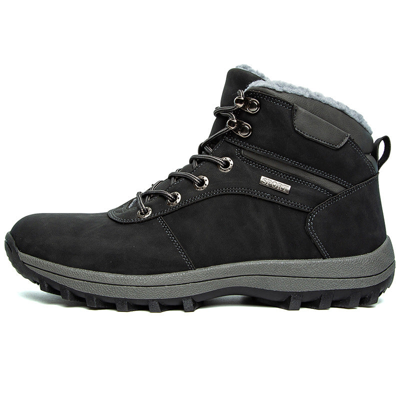 The New Autumn Winter Martin Boots Cross Border With Fleece