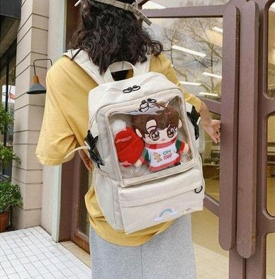 Anime Two Yuan Japanese 20cm Doll Bag For Female Students