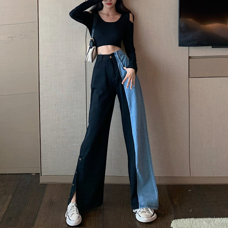 Black mopping pants
