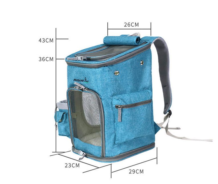 Folding shoulder cat bag