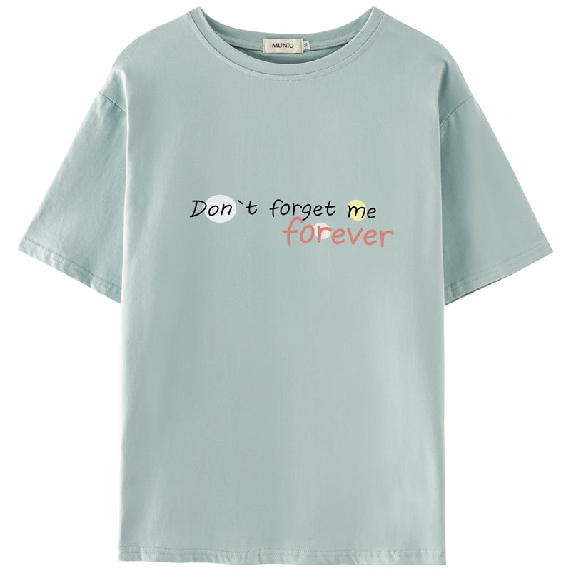 Women's Summer New Casual Cotton Printed T-shirt