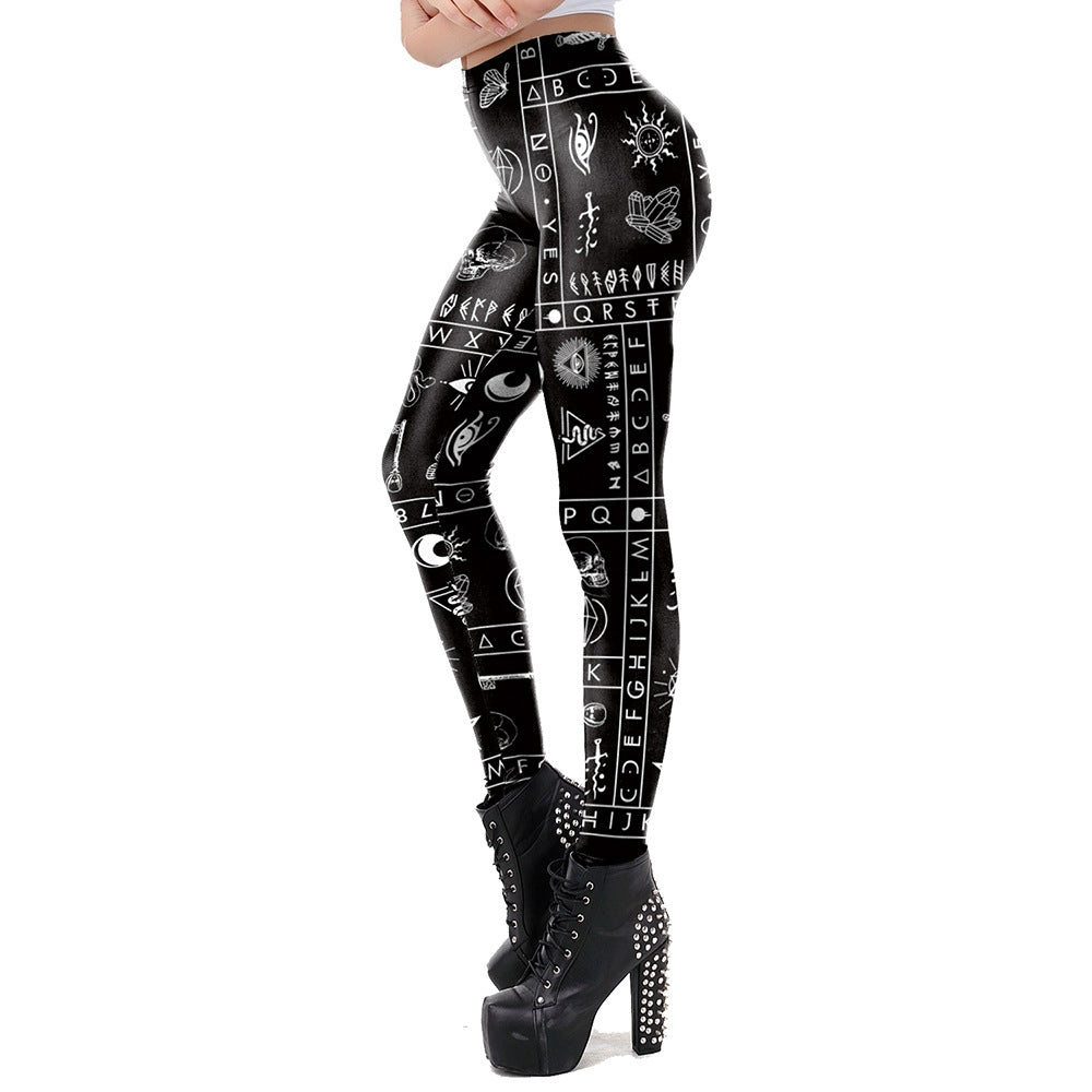 3D printed women's leggy pants