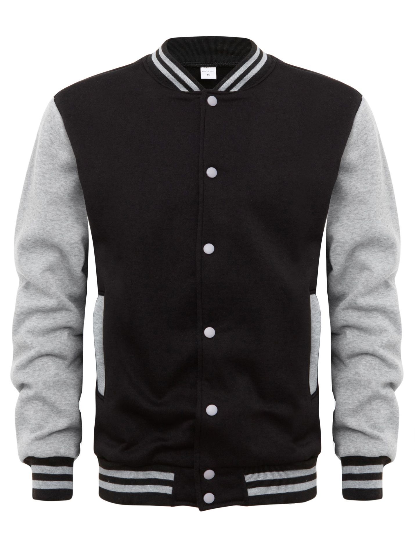 Men's Sweater Fleece Cardigan Coat Button Zipper Casual All-matching Jacket
