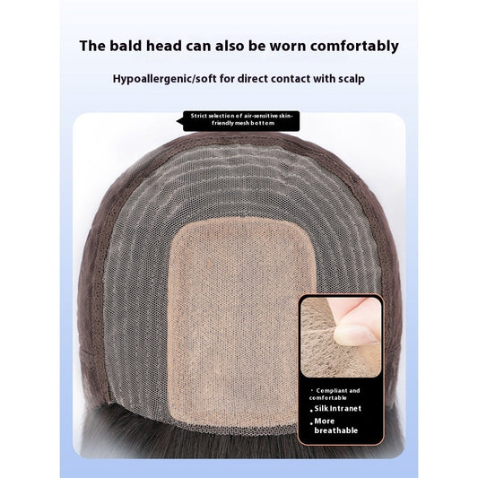 Wig Female Full Head Natural