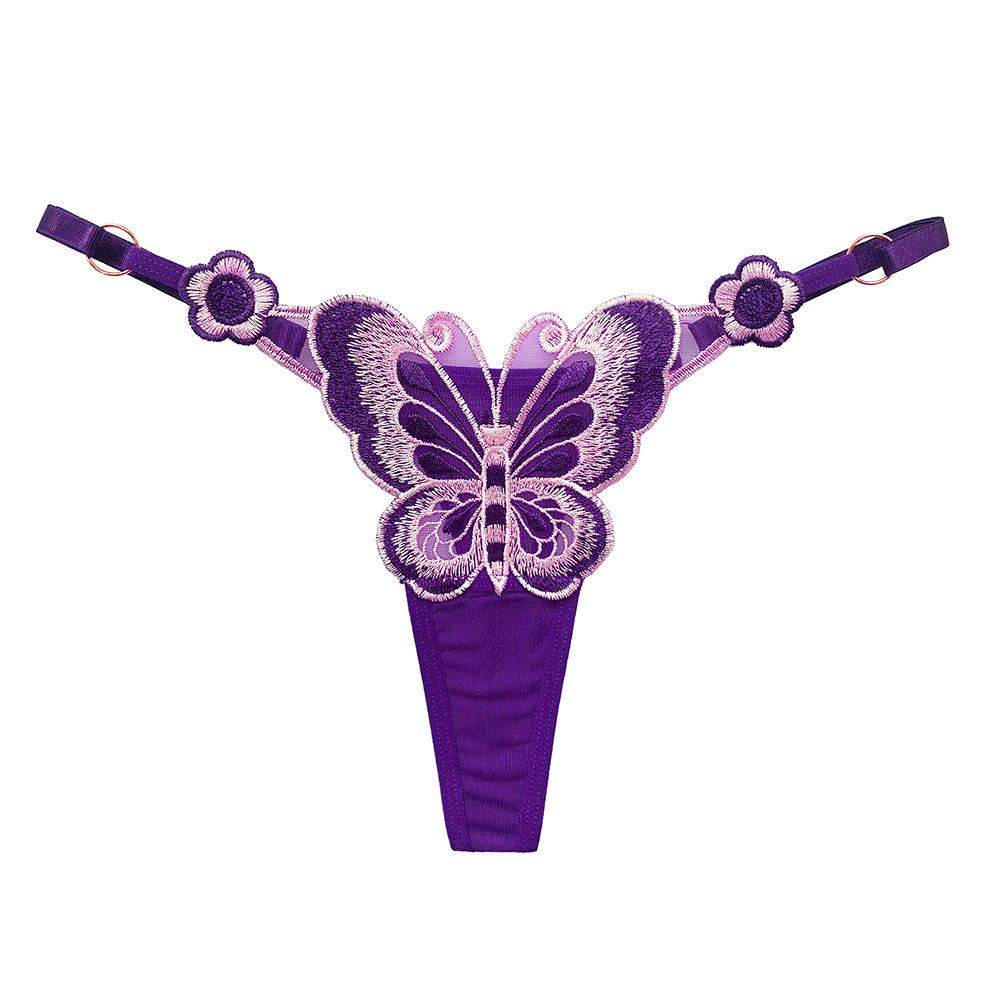 Women's Fashion Butterfly Element Low Waist Shorts