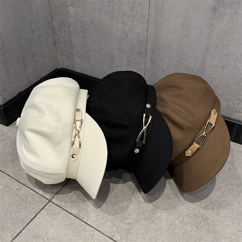 Octagonal Cap Women's Retro British Wild