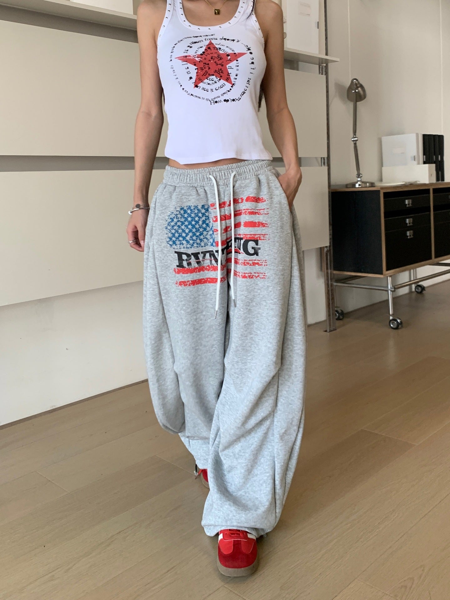 Casual, Versatile Hip-hop Jazz Cut Pants