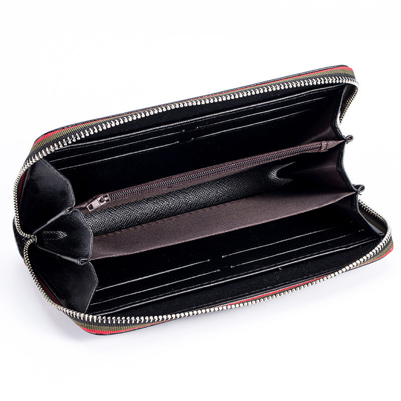 Leather casual wallet