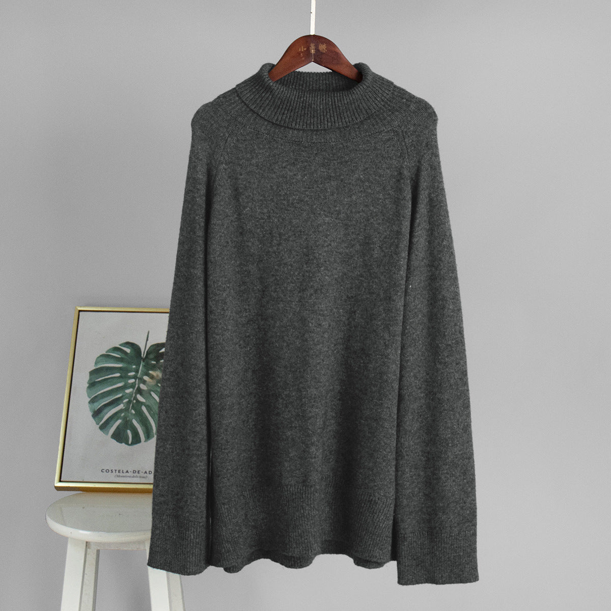 New Loose Pullover Thermal Knitting Sweater For Women