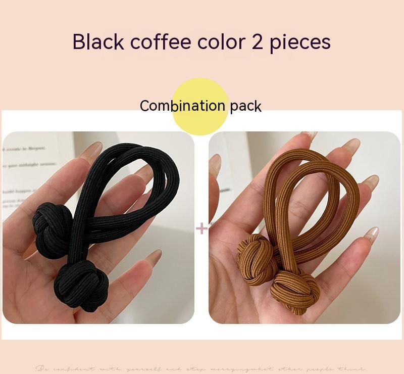 Girls' High-end Hair Band With Rubber Band