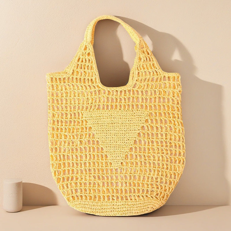 Retro Popular Large Capacity Hollow Handbag