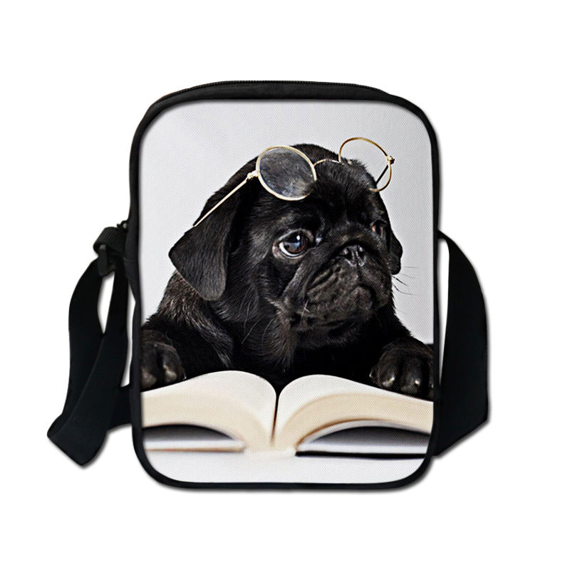 Baggy One Shoulder Schoolbag Messenger Bag