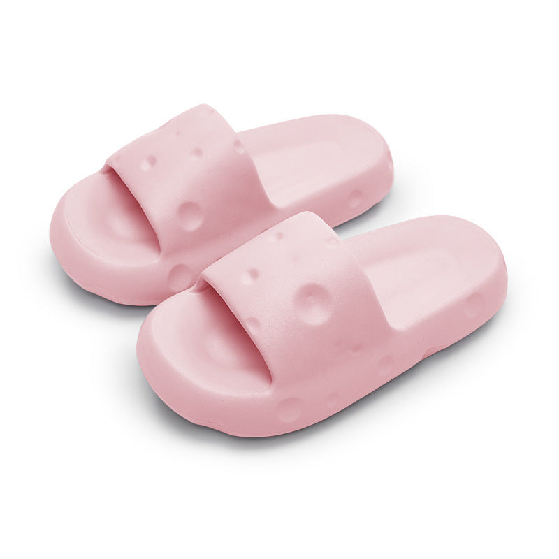 Home Fashion Bathroom Non-slip Breathable Slippers