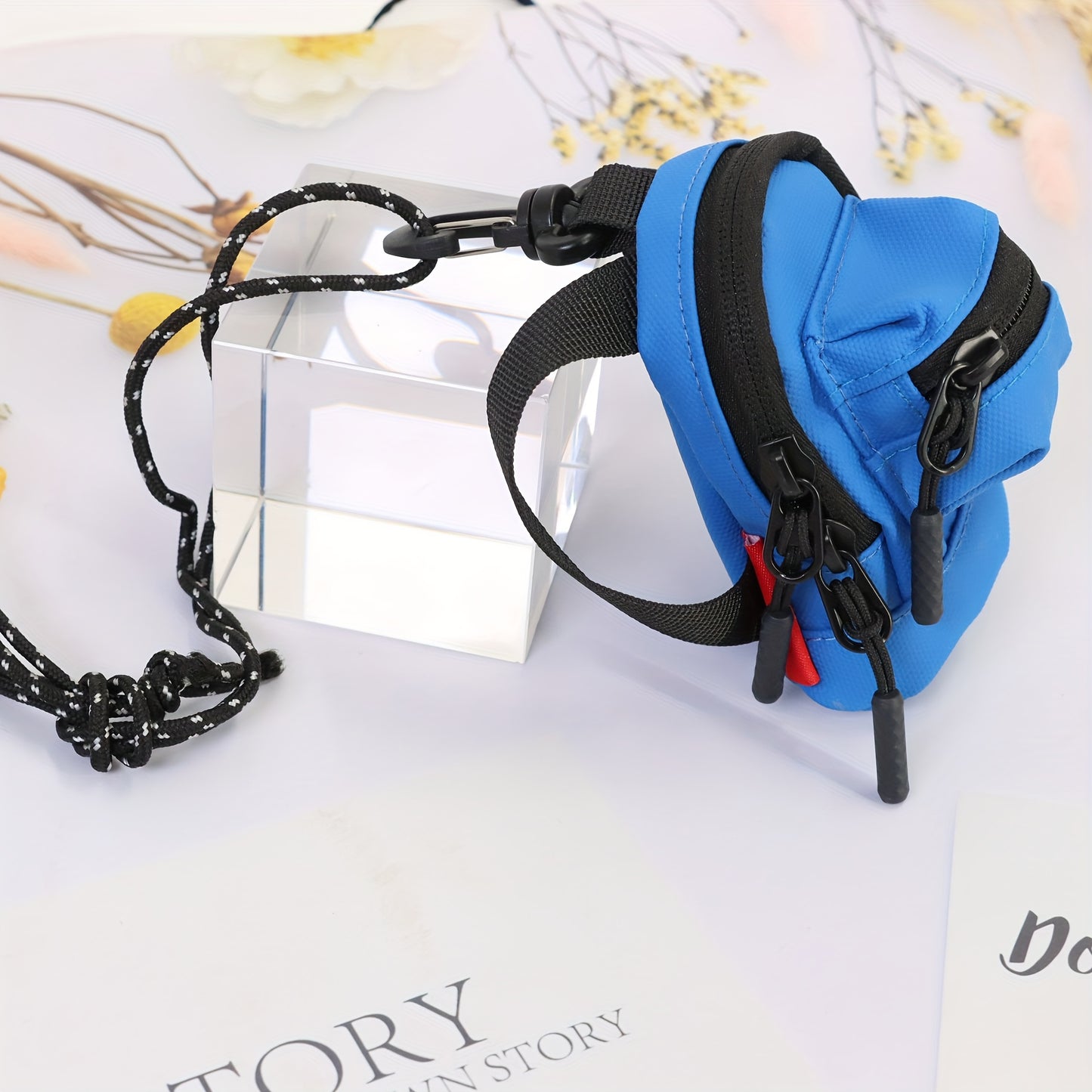 1pc New Mini Backpack For Men And Women With Lanyard, Single Shoulder Crossbody Bag, Changes Earphones, Key Hanging Bag