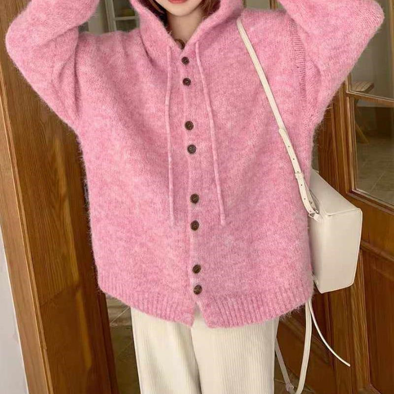Løs og alsidig sweaterjakke
