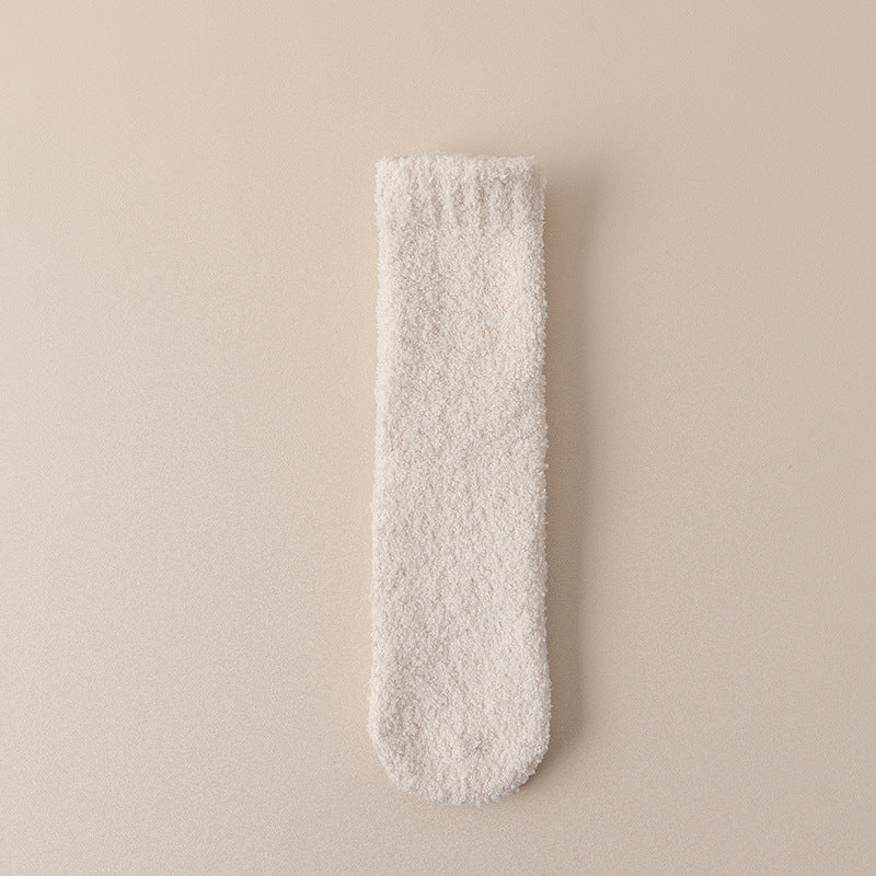Coral Fleece Socks Women's Thickened