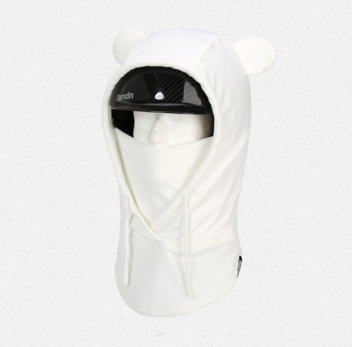 Men's And Women's Ski Helmet Headgear Face Protection To Keep Warm