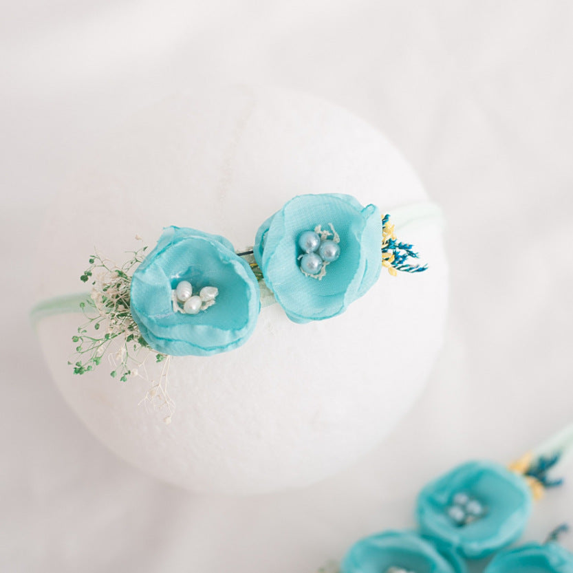 Baby Hair Band Newborn Photo Full Moon Photo