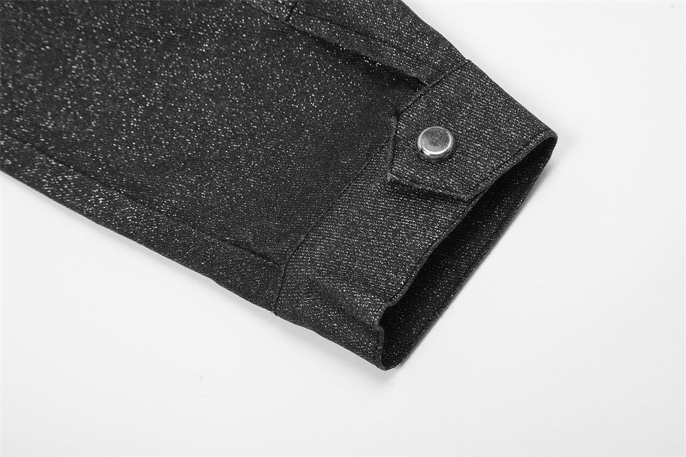 Fashion Irregular Zipper Coat Jacket Men