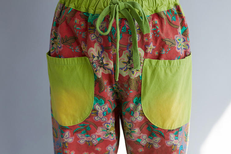 Make Old Color Matching Rope Slacks By Washing