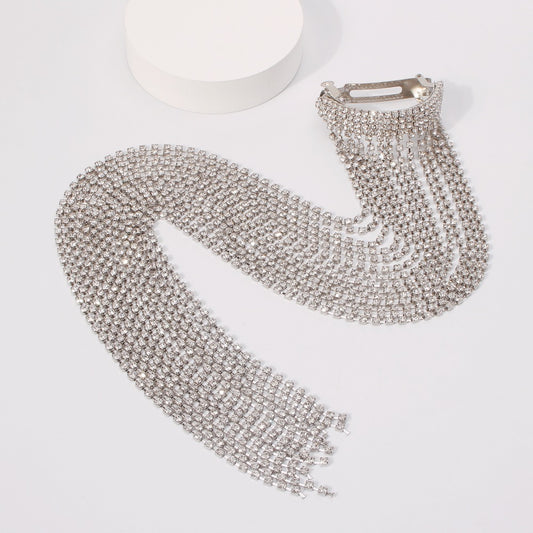 Hair Accessories Geometric Claw Chain Retro Temperament Chain Hairpin Female