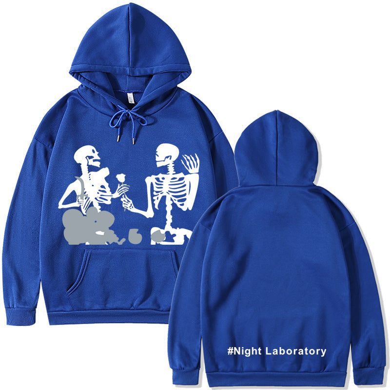 Night Laboratory Korean Style Versatile Personality Hoodie
