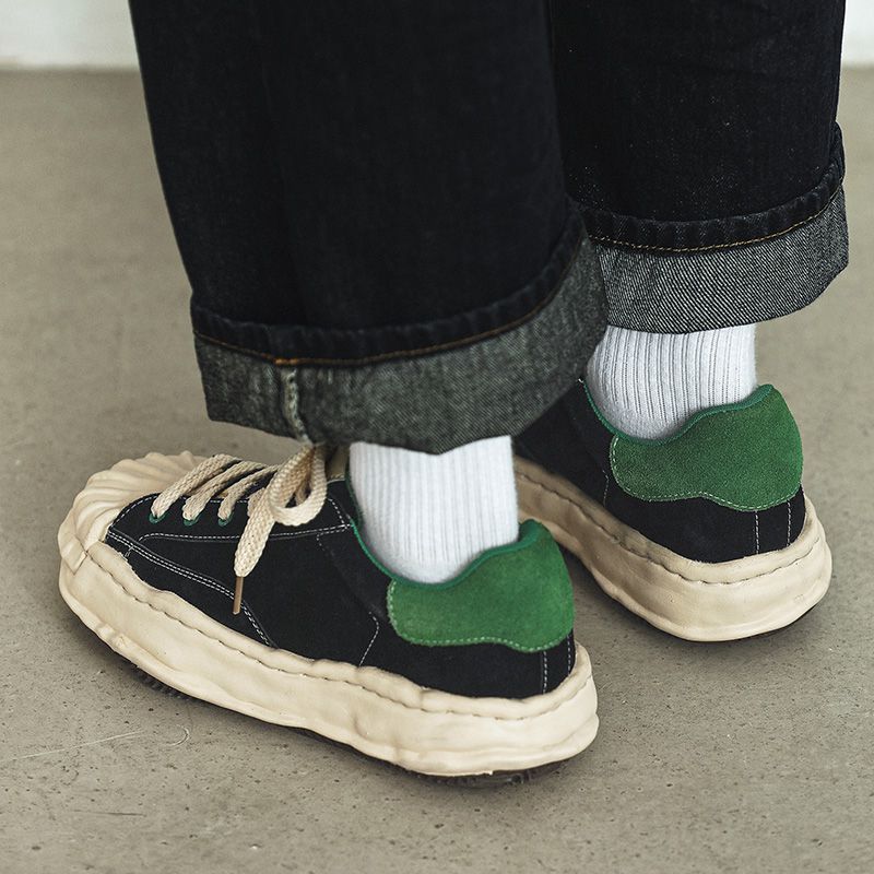 Shell-head Dissolving Shoes Men's Thick Soleplate Shoes