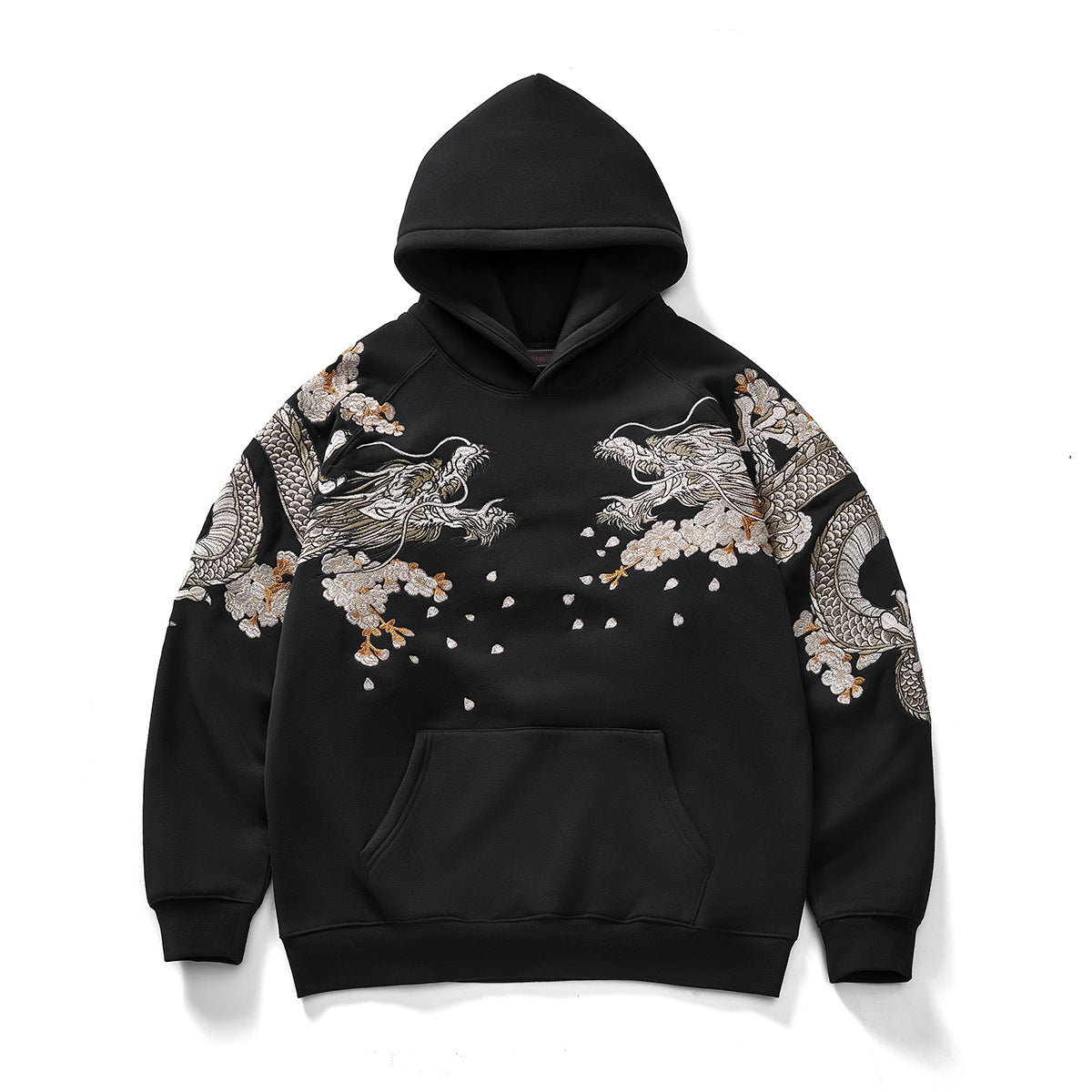 Mens Loose Fit Polyester Embroidered Chinese Style Jacket