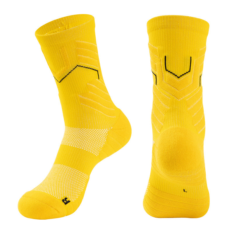 Men's New Mid Barrel Elite Basketball Socks