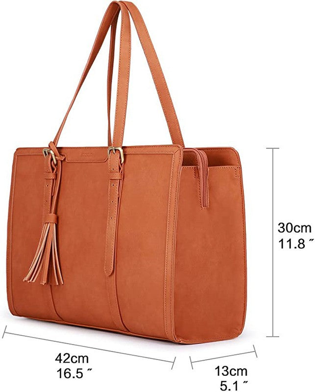 Large capacity pu tote bag