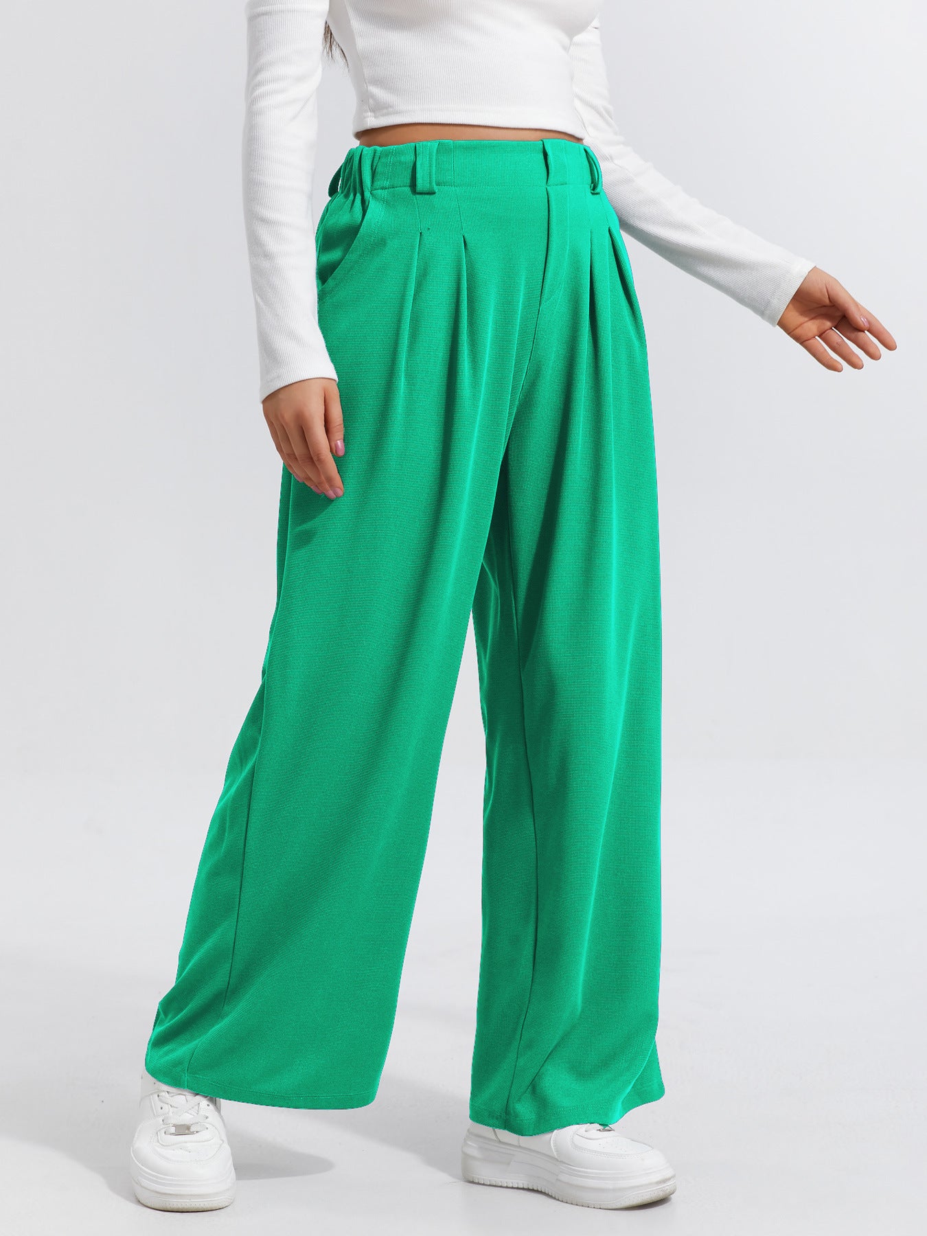 Women's Casual Loose And Elegant Wide-leg Pants