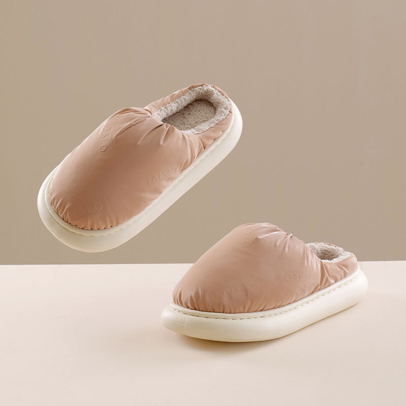 Couples Home Household Warm Cotton Shoes Men