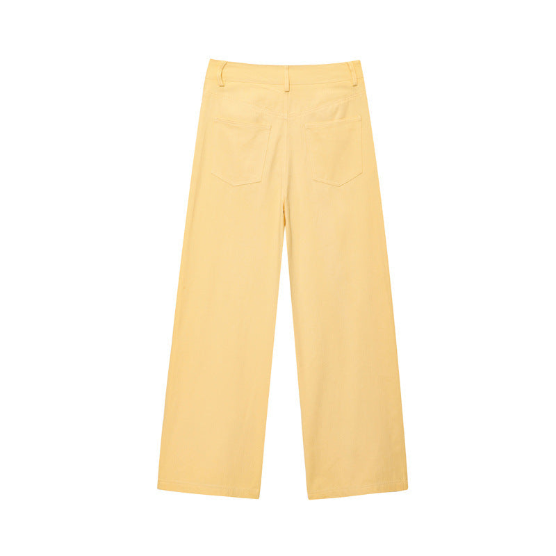 Women's Loose Wide Leg Straight-leg Pants