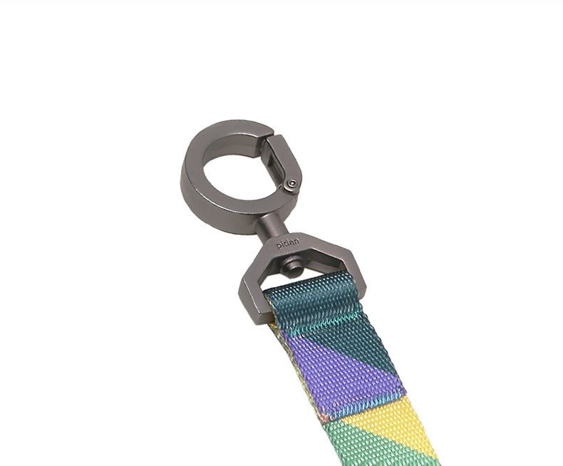 Dog shock absorbing traction rope