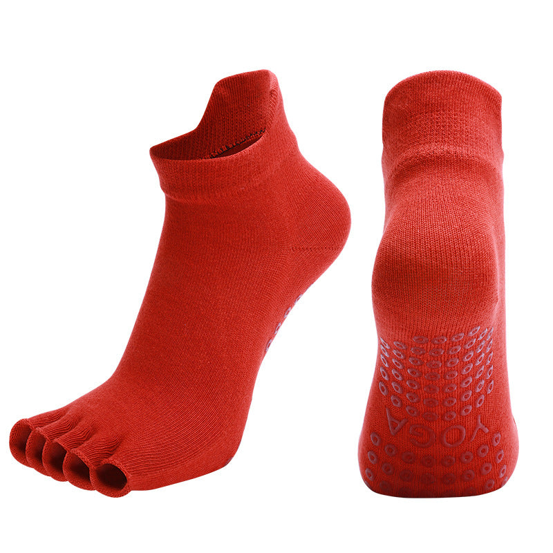 Combed Cotton Five-finger Socks