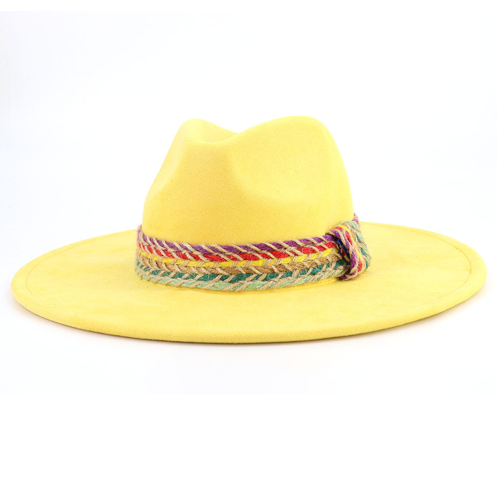 New Wide Brim Top Hat For Women