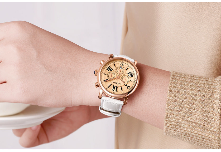 Multifunctional Chrono Women's Watch
