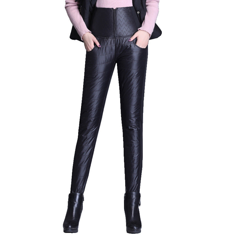 Down cotton pants
