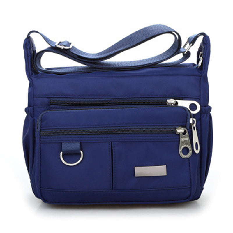 Fashion Nylon Lady Multi-pocket Messenger Bag
