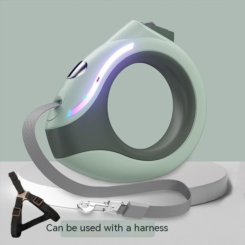 Retractable Luminous Automatic Hand Holding Rope Outing Pet Supplies