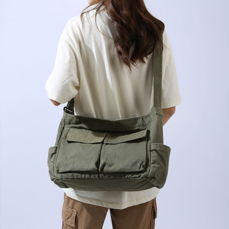 Artistic Youth Canvas Bag Tooling Shoulder